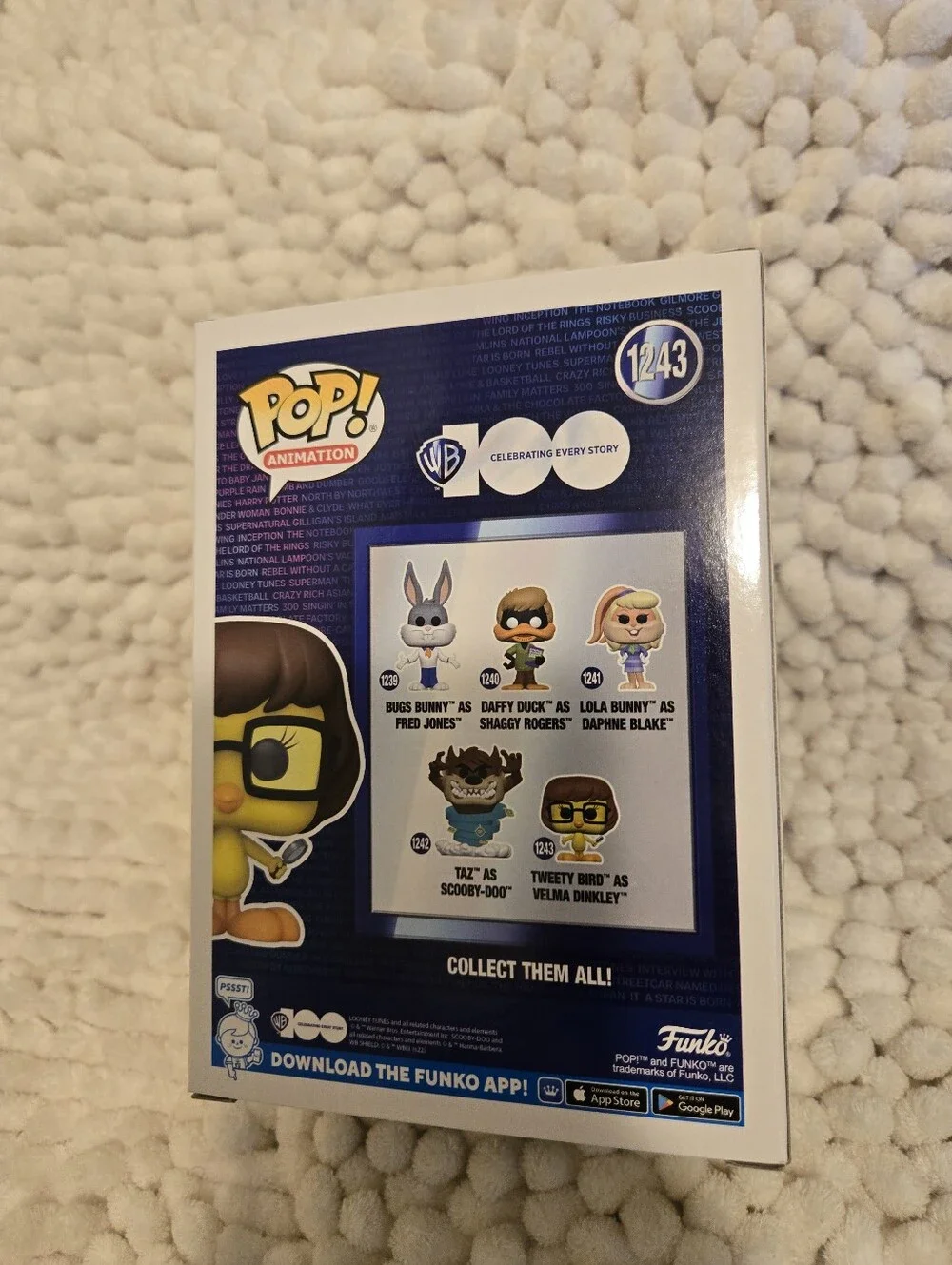 Funko POP! Tweety Bird as Velma Dinkley Vinyl Figure - Yellow, Brown, Black